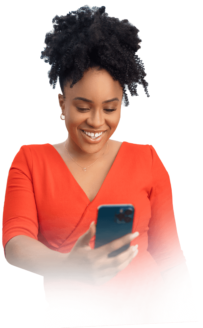 woman using dart pay